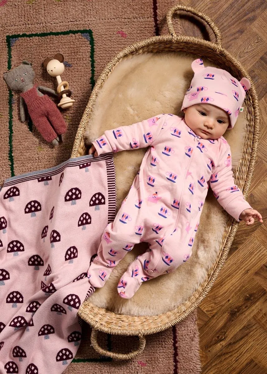 Bayley - Tea Time Zip Front Sleepsuit